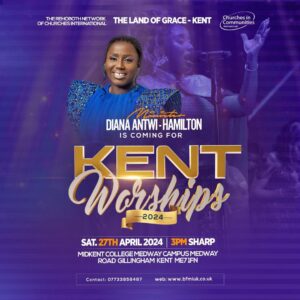 Kent Worships 2023 Diana Hamilton