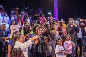Young and Old in worship - KW